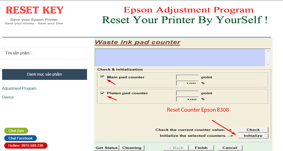 Epson B308 Epson B308 bước 6