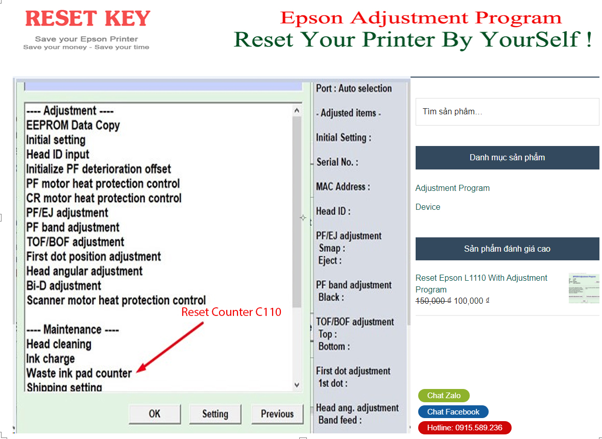 Epson C110 Epson C110 bước 4