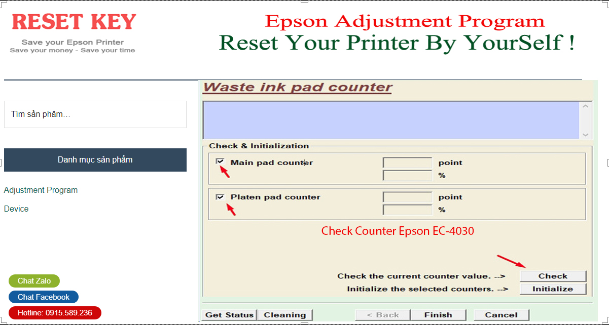 Epson EC-4030 Epson EC-4030 bước 5