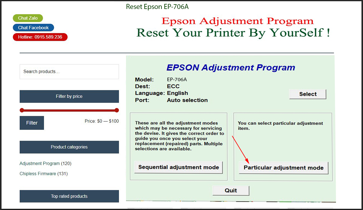 Epson EP-706A Epson EP-706A bước 3