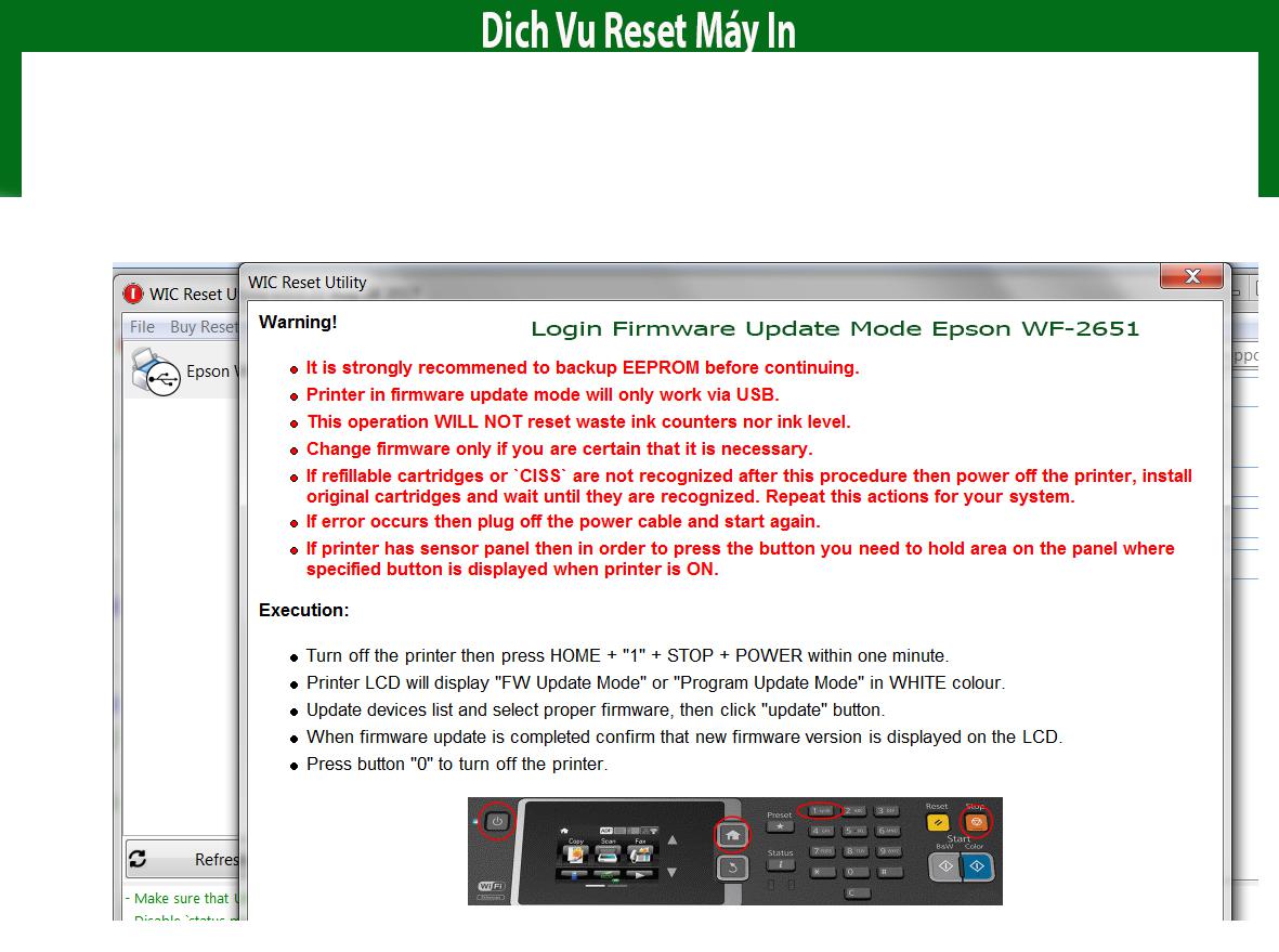 Key Chipless May In Epson WF-2651 Step 3