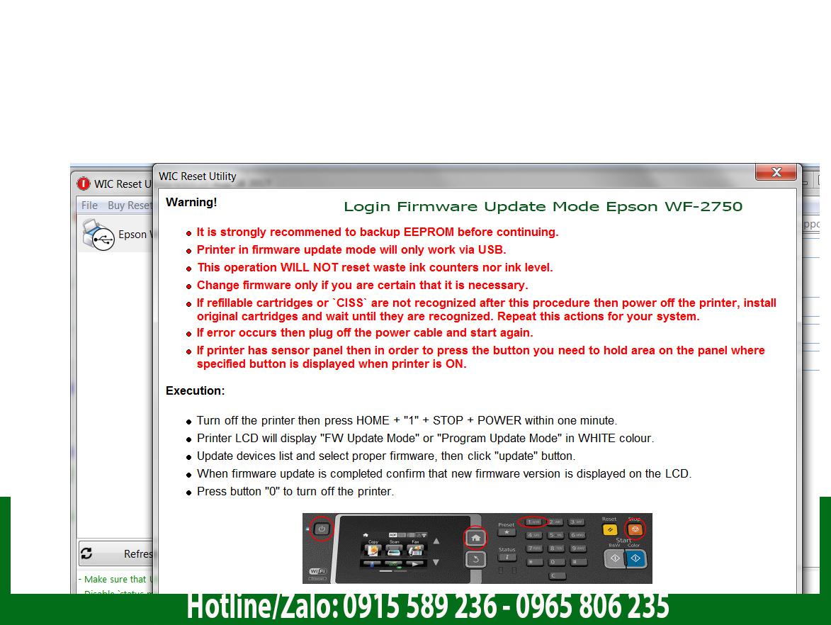 Key Chipless May In Epson WF-2750 Step 3