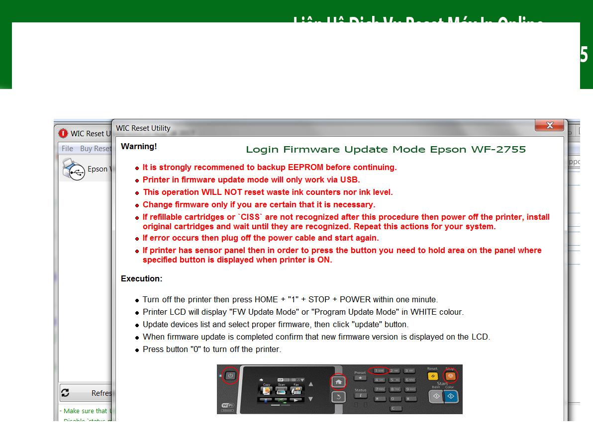 Key Chipless May In Epson WF-2755 Step 3