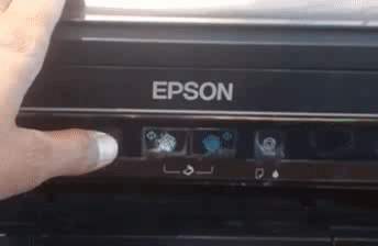 Epson ET-1811 nhấp nháy đèn đỏ