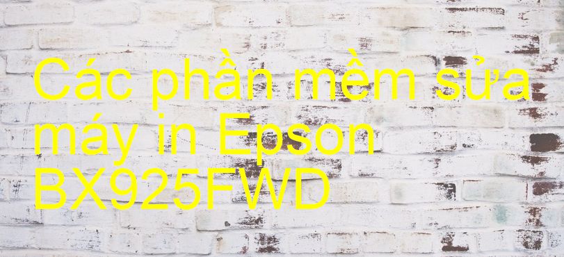 phần mềm sửa máy in Epson BX925FWD