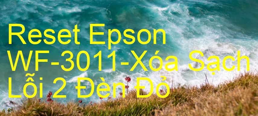 Reset Epson WF-3011-Xóa Sạch Lỗi 2 Đèn Đỏ