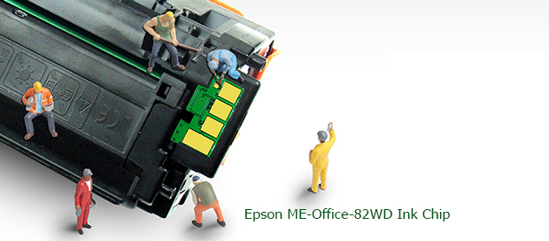 Chip mực thải máy in Epson ME-Office-82WD