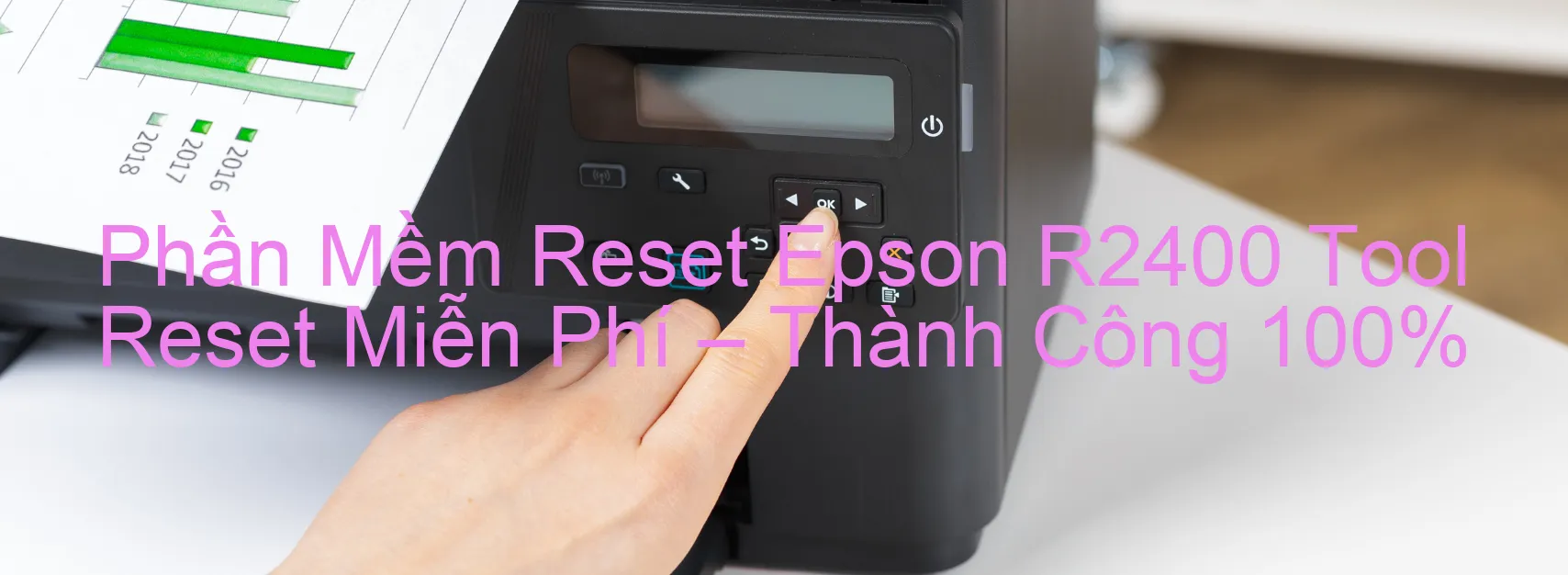reset máy in Epson R2400