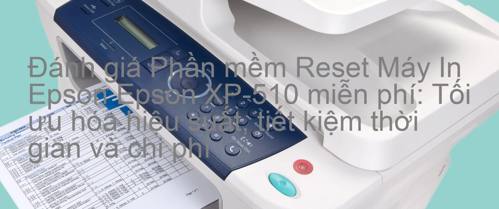 Đánh Giá phần mềm Reset Epson XP-510 Miễn Phí