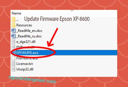 Update Chipless Firmware Epson XP-8600 3