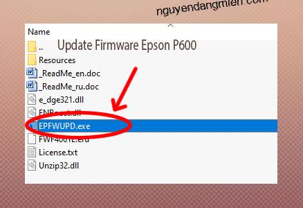 Update Chipless Firmware Epson P600 3