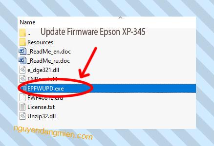 Update Chipless Firmware Epson XP-345 3