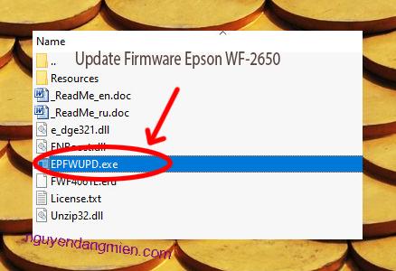 Update Chipless Firmware Epson WF-2650 3