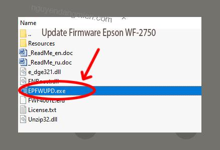 Update Chipless Firmware Epson WF-2750 3