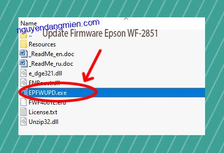 Update Chipless Firmware Epson WF-2851 3