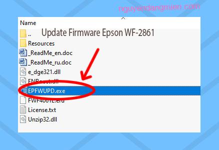 Update Chipless Firmware Epson WF-2861 3