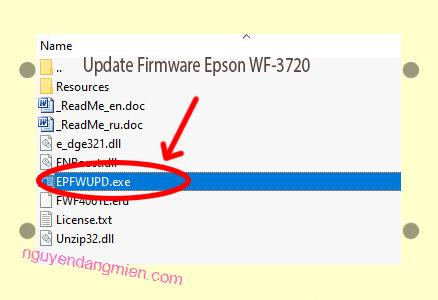 Update Chipless Firmware Epson WF-3720 3