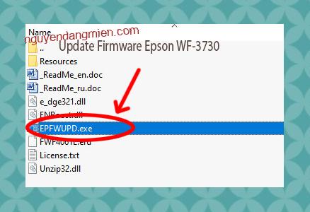 Update Chipless Firmware Epson WF-3730 3