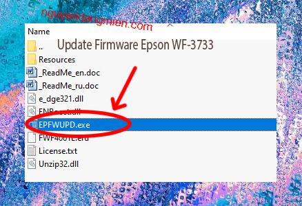 Update Chipless Firmware Epson WF-3733 3