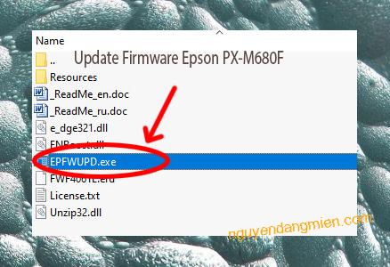 Update Chipless Firmware Epson PX-M680F 3