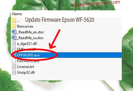 Update Chipless Firmware Epson WF-5620 3