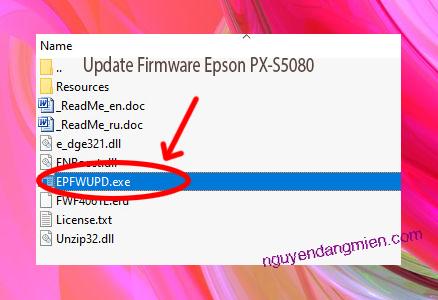 Update Chipless Firmware Epson PX-S5080 3