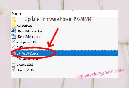 Update Chipless Firmware Epson PX-M884F 3