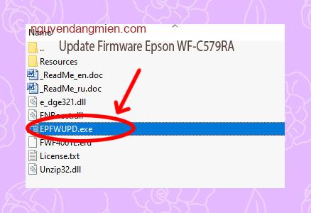 Update Chipless Firmware Epson WF-C579RA 3