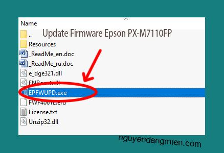 Update Chipless Firmware Epson PX-M7110FP 3