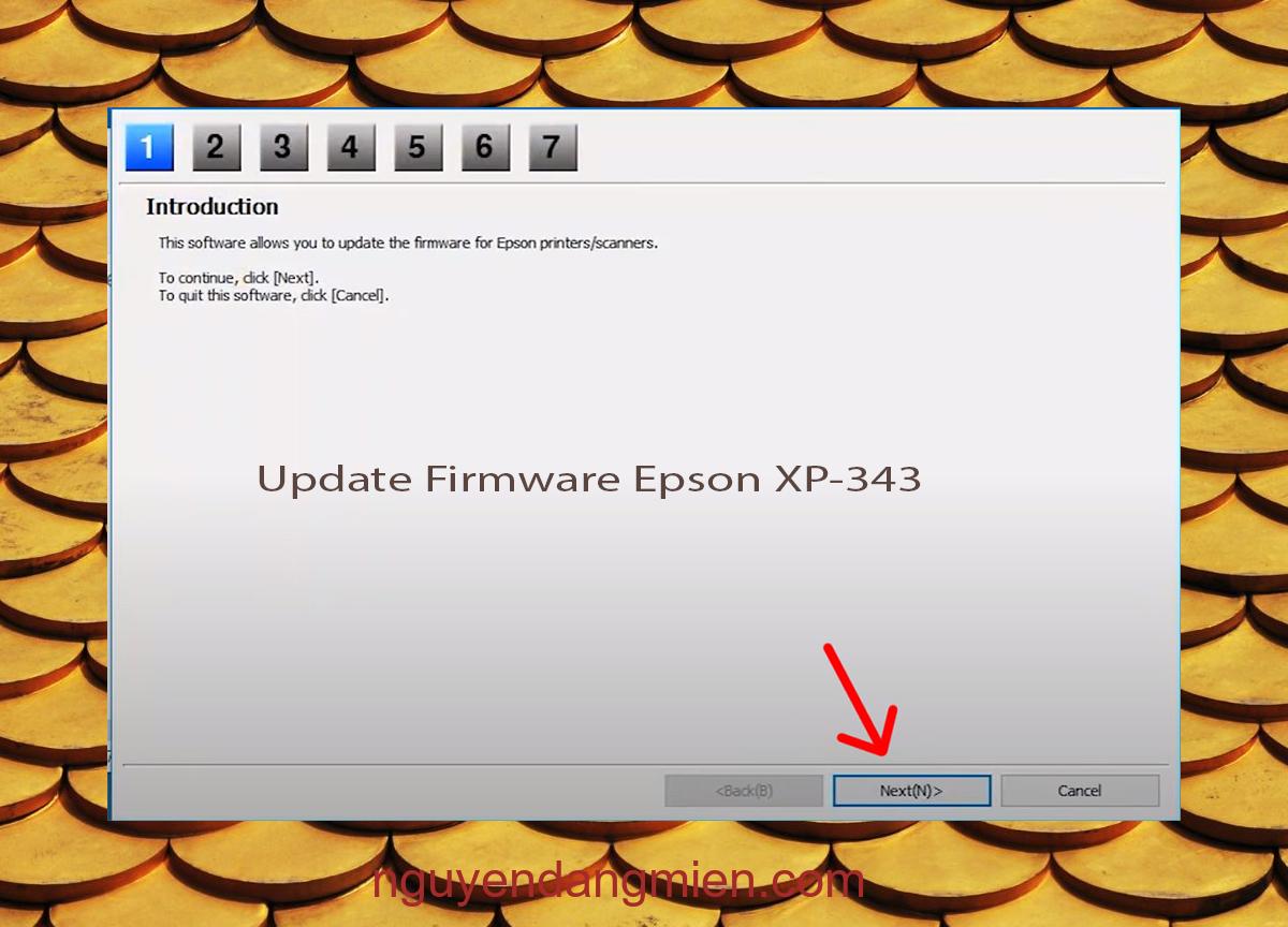 Update Chipless Firmware Epson XP-343 4