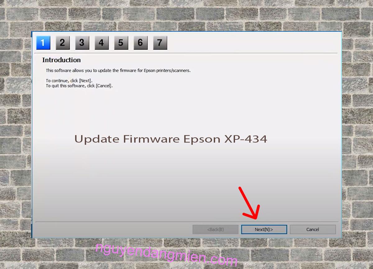Update Chipless Firmware Epson XP-434 4