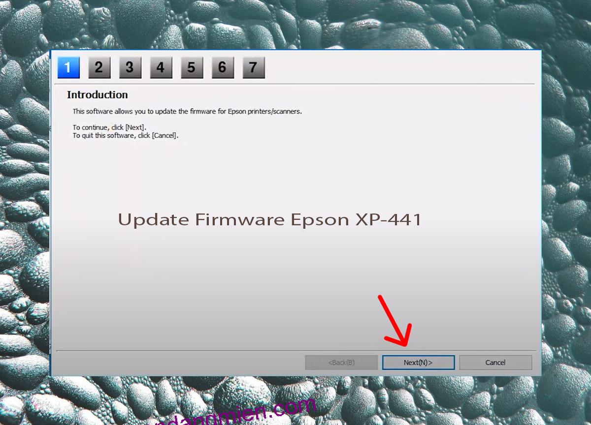 Update Chipless Firmware Epson XP-441 4