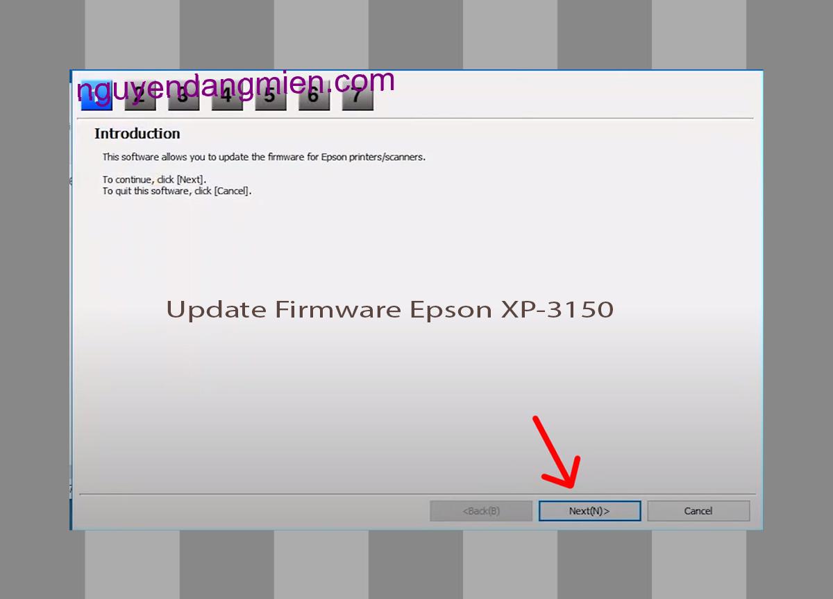 Update Chipless Firmware Epson XP-3150 4