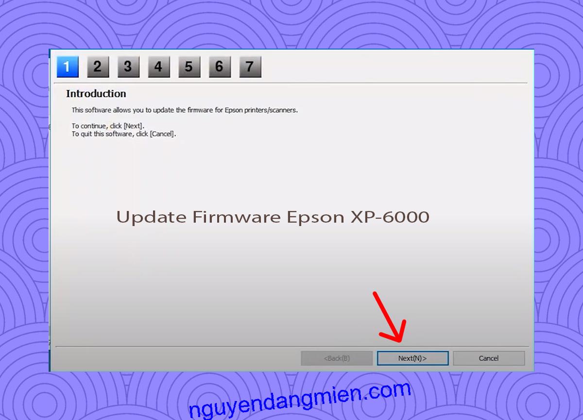 Update Chipless Firmware Epson XP-6000 4