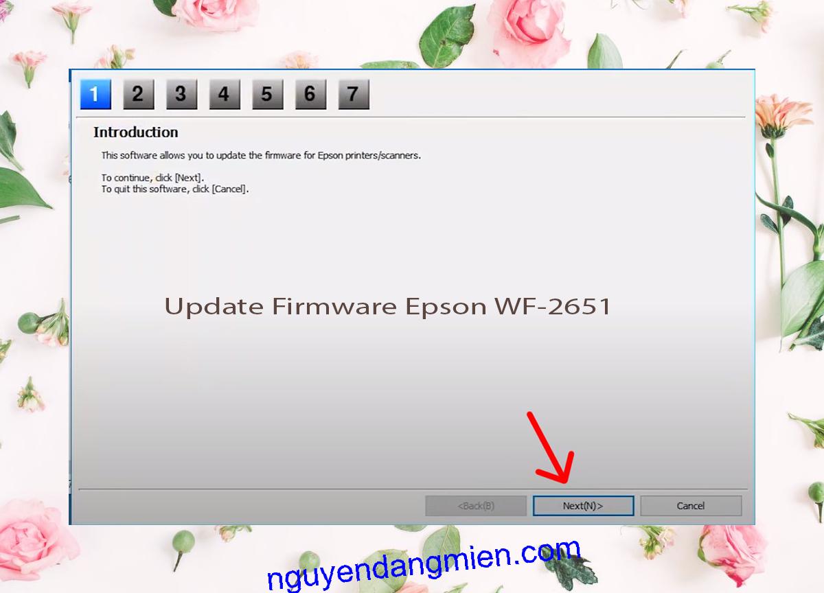 Update Chipless Firmware Epson WF-2651 4