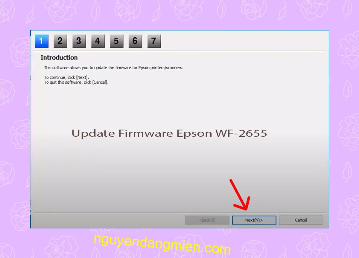 Update Chipless Firmware Epson WF-2655 4