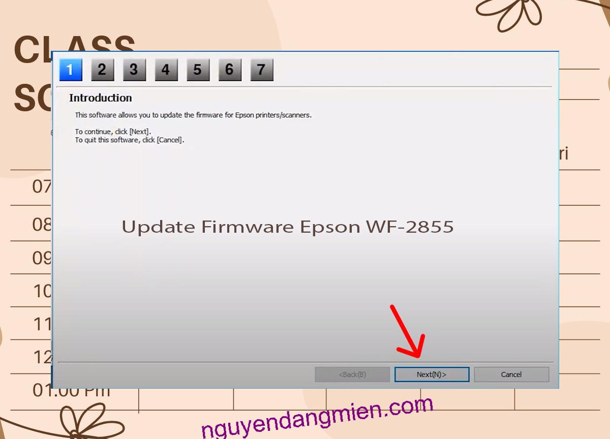 Update Chipless Firmware Epson WF-2855 4