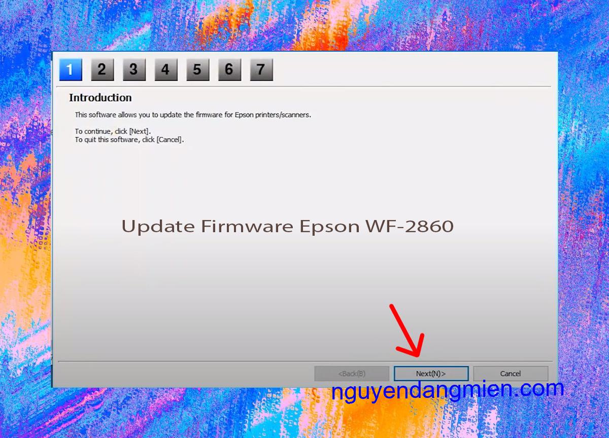 Update Chipless Firmware Epson WF-2860 4