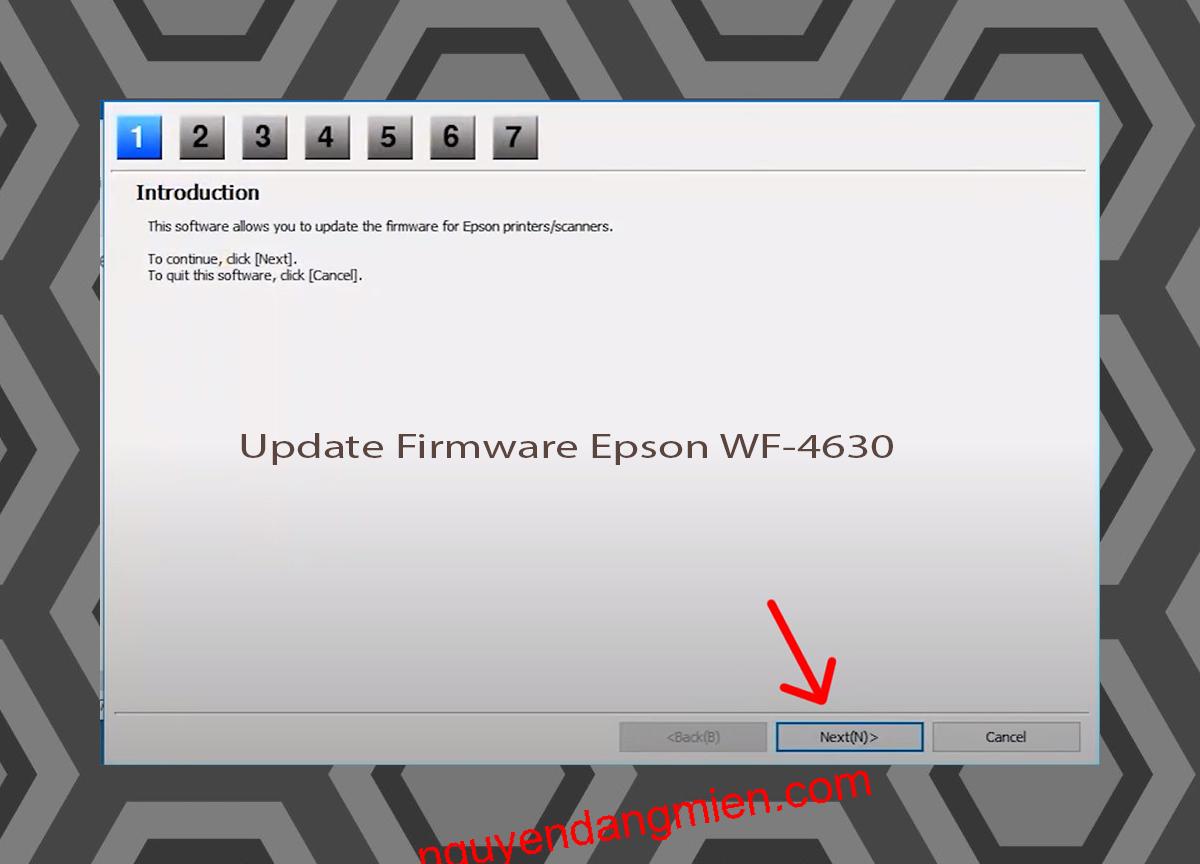 Update Chipless Firmware Epson WF-4630 4