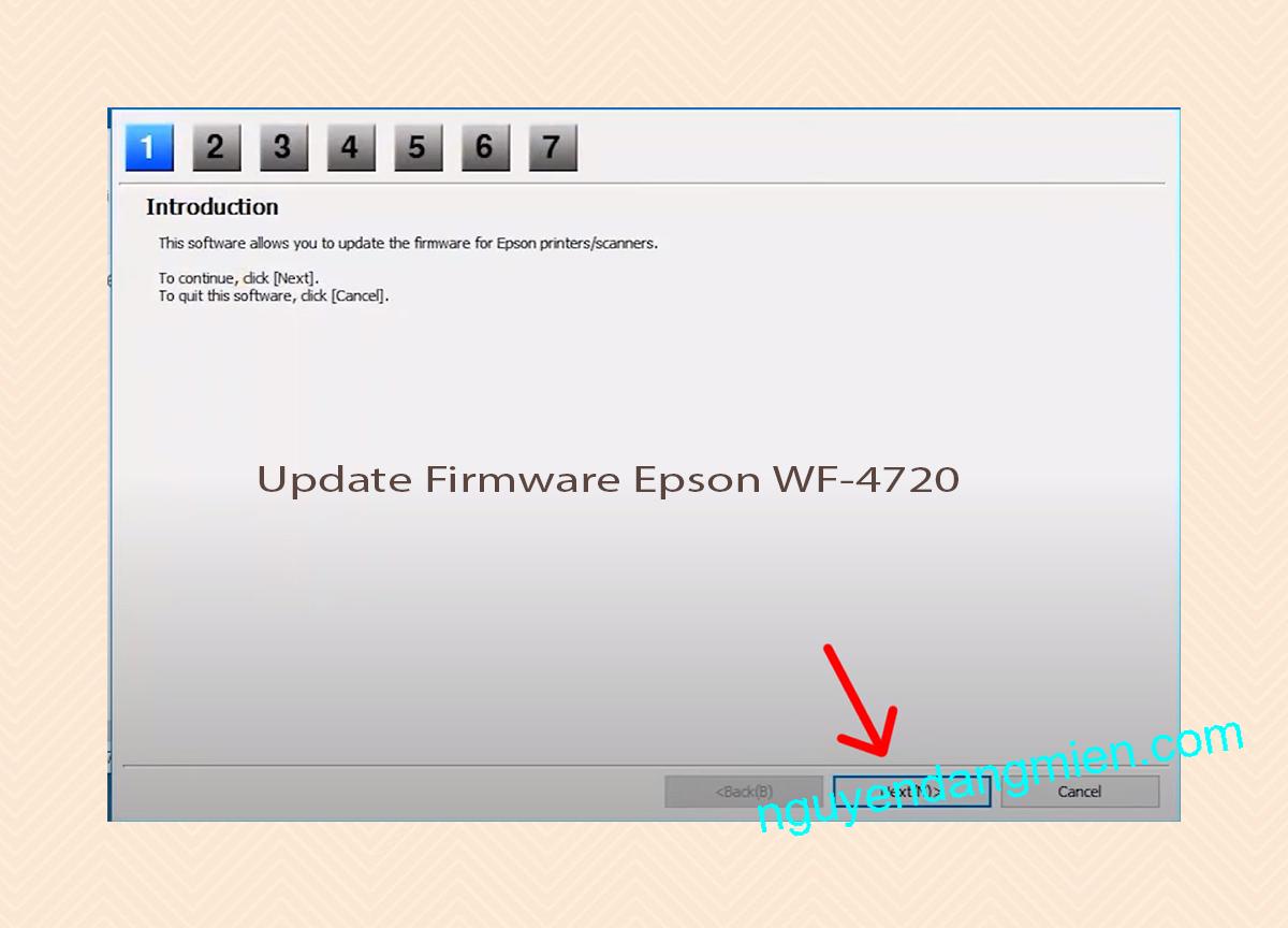 Update Chipless Firmware Epson WF-4720 4