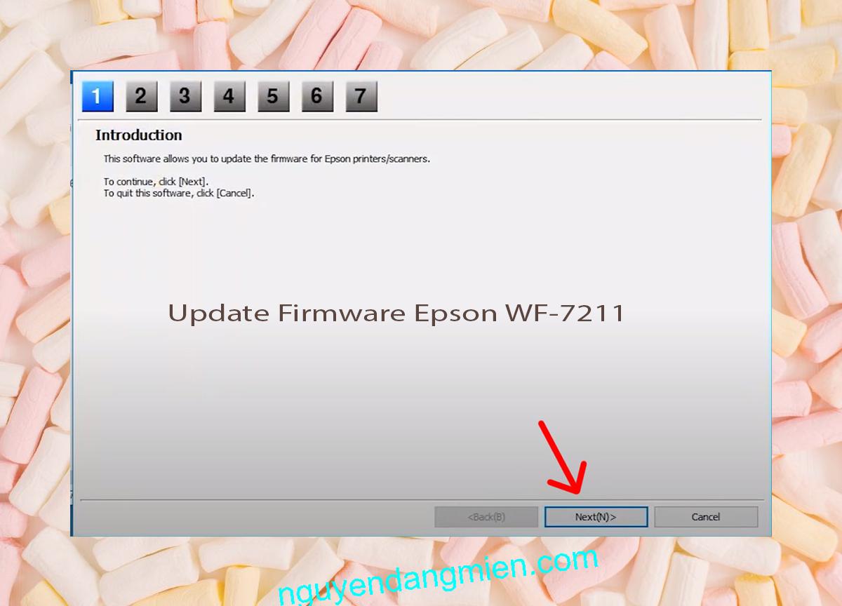 Update Chipless Firmware Epson WF-7211 4