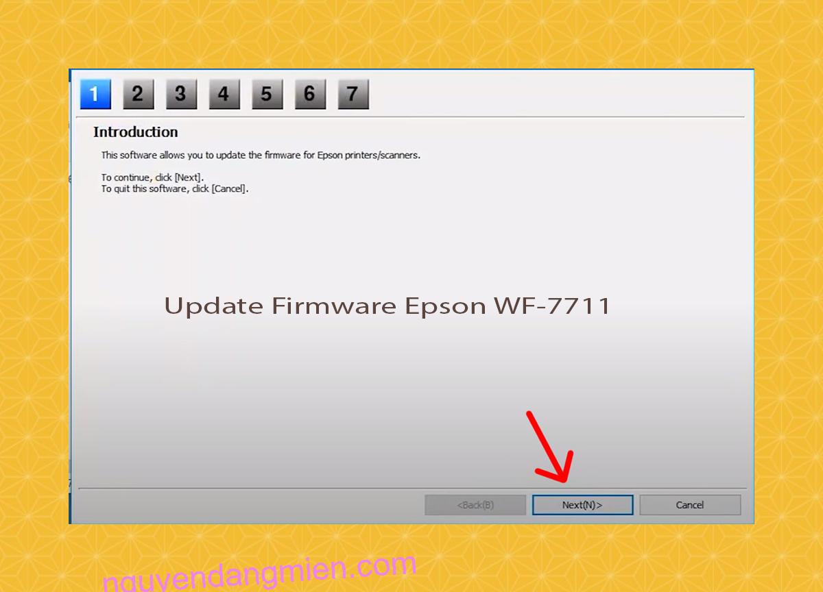 Update Chipless Firmware Epson WF-7711 4
