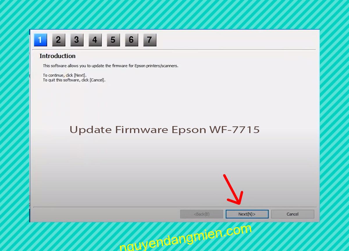Update Chipless Firmware Epson WF-7715 4