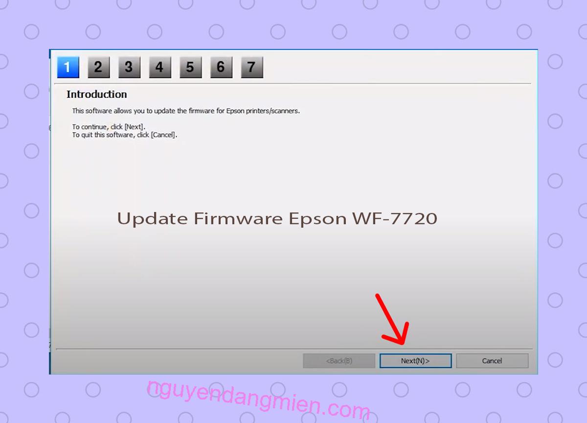 Update Chipless Firmware Epson WF-7720 4