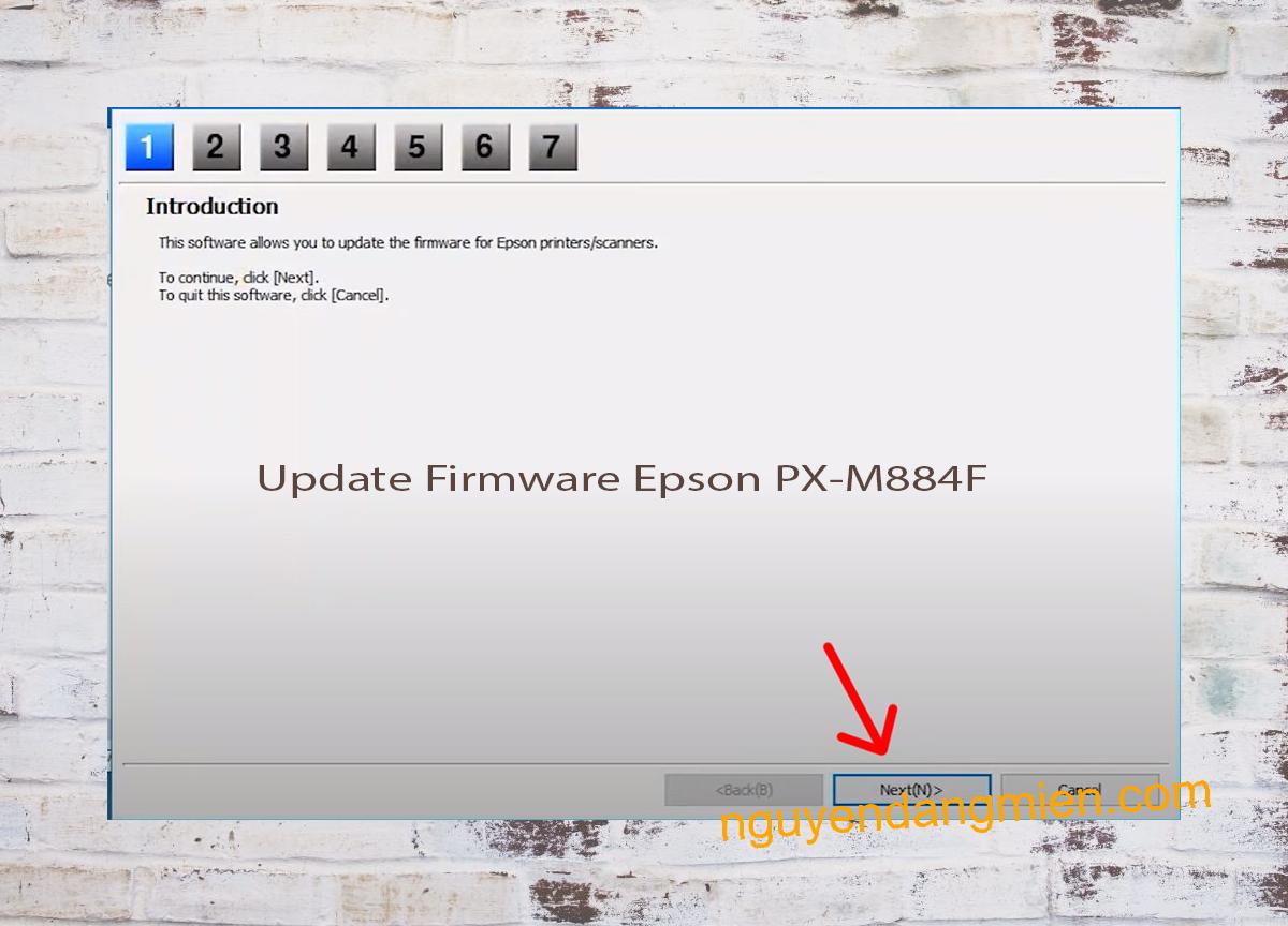 Update Chipless Firmware Epson PX-M884F 4