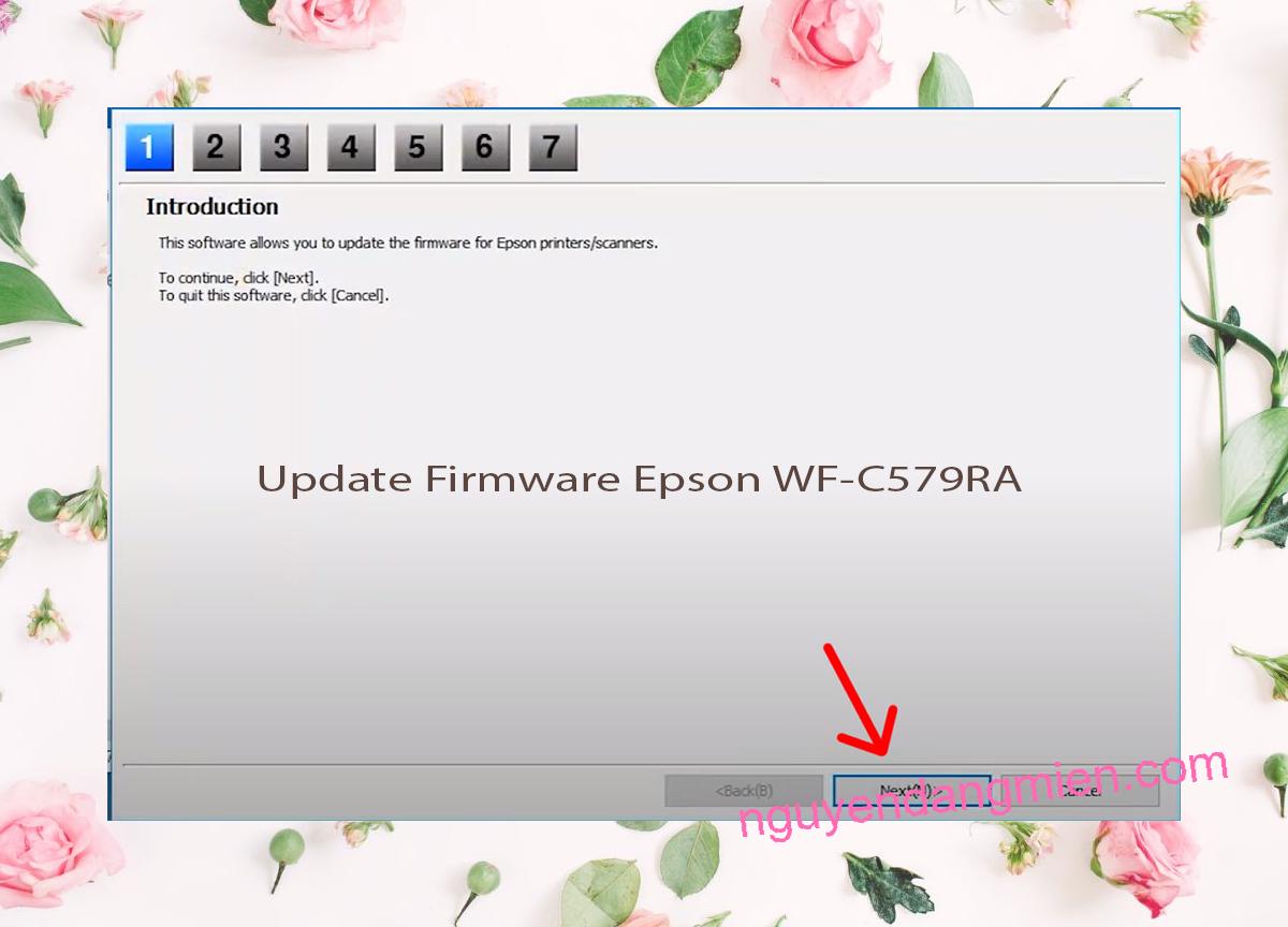 Update Chipless Firmware Epson WF-C579RA 4