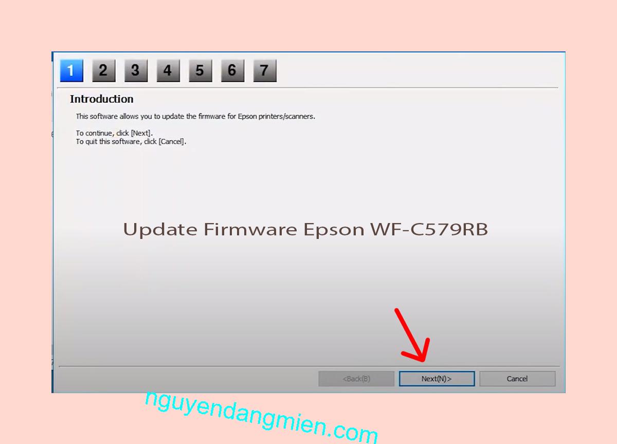 Update Chipless Firmware Epson WF-C579RB 4