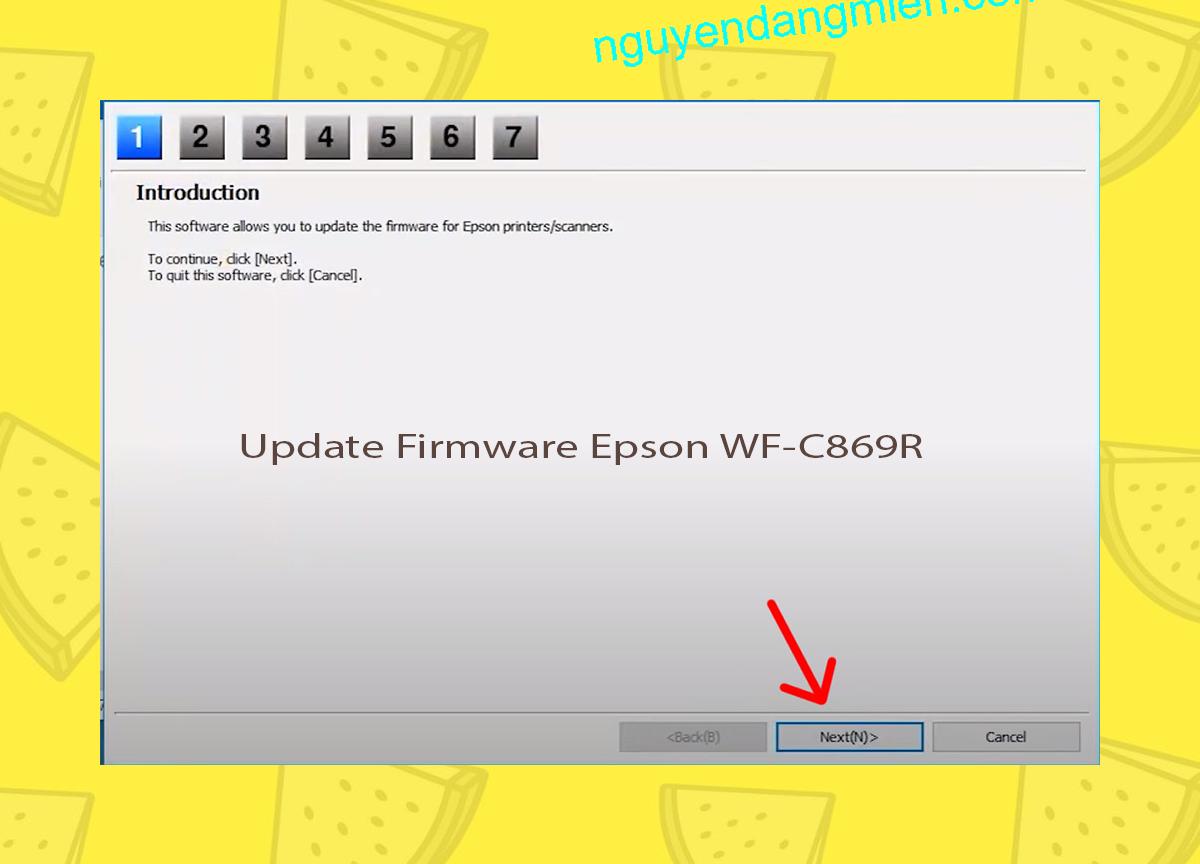 Update Chipless Firmware Epson WF-C869R 4