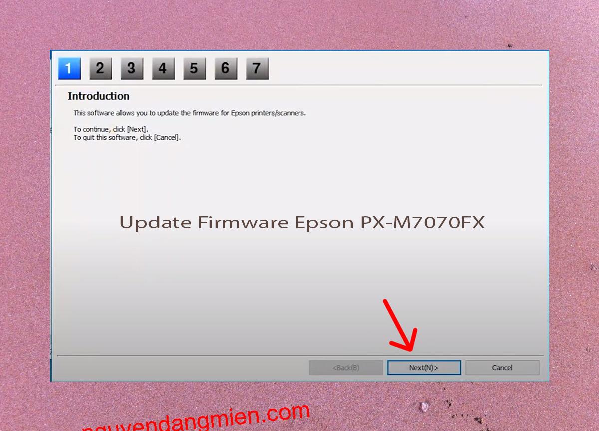 Update Chipless Firmware Epson PX-M7070FX 4
