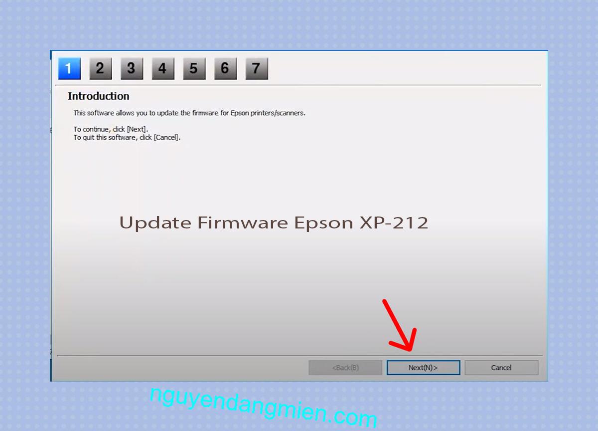 Update Chipless Firmware Epson XP-212 4